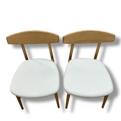 IDC 大塚家具 JUNNO3 ユノ3 ダイニングテーブル+チェア×2 幅120の画像