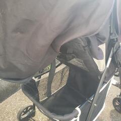 お値下げ💴✨👛ベビーカー　バギー　乳母車　レインカバー付きの画像