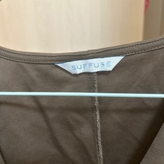  ジレ ブラウン ベスト　#SUFFUSE ブラウン #ノースリーブビスチェの画像