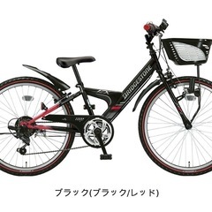 自転車　ブリヂストン　エクスプレスジュニア　ジュニア　24インチ　６段変速の画像