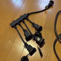 屋外用延長コードの画像
