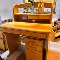 美品　学習机セット