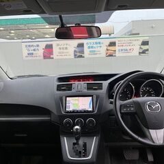 マツダプレマシー ２０Ｓ 2011　ＴＶナビ　ＥＴＣ　左自動ドア　ＨＩＤ　アルミ　７人乗り　ＢＬＵＥＴＯＯＴＨ　ＦＯＧの画像