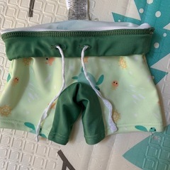 水着上下2点セット 亀　男の子80①の画像