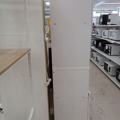 リユースのサカイ栃木店★ジモティ割あり★  食器棚 ホワイト W58.5×D45×H178 クリーニング済み TC9820の画像