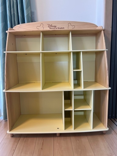 DWEディズニー英語システム棚 (あじさん) 荒井のキッズ用品