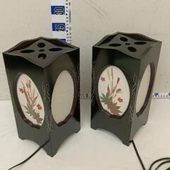 0720-154 灯籠　押し花あずさ　2本入り　100ｖ Ｘ2の画像