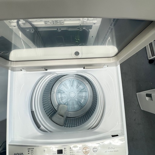 未使用 洗濯機 AQUA 2024年 6K