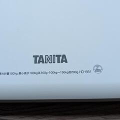 タニタ　体重計　ホワイト　HD-661-WHの画像