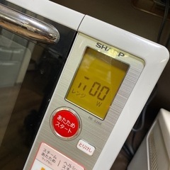 SHARP  シャープ　オーブン電子レンジ　26lの画像
