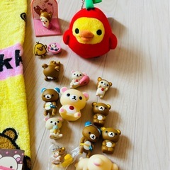 リラックマ！色々セット！タオルソフビの画像