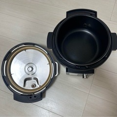 IRIS OHYAMA 電気圧力鍋 KPC-M4-B 4L ブラックの画像