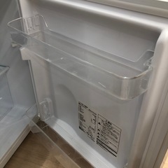 【6ヶ月の動作保証付き】maxzenの2ドア冷蔵庫JR087ML01WHをご紹介しますの画像