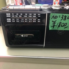 NO：3809  ラジオカセットレコーダー‼️美品お買い得品❣️の画像