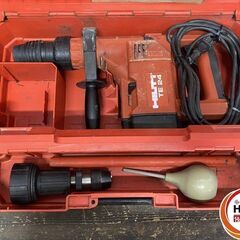 【引き取り限定】【中古品】HILTI  ヒルティ TE24 ロータリーハンマードリル 単相100V 付属品・ケース付き ※ケースにヒビ割れ及び破損有の画像