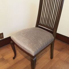 猫脚ダイニングチェア4脚とテーブルセット  (昭和レトロ ビンテージ クラシック)の画像