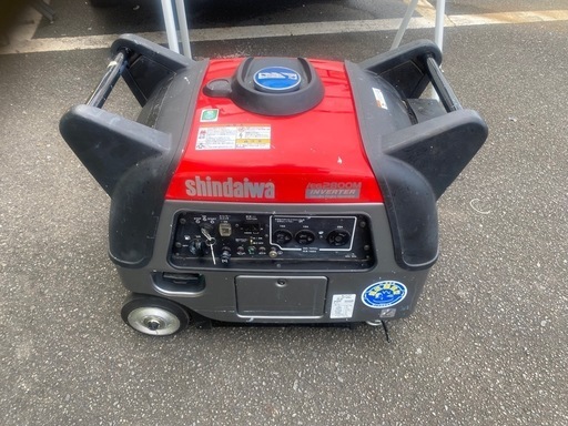 新ダイワ 防音型インバーター発電機 2.8kVA IEG2800M　shindaiwa  中古　リサイクルショップ宮崎屋佐土原店R7.7.20