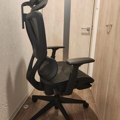 ニトリ  オフィスチェア(OC707 エラストマーメッシュ BK)の画像