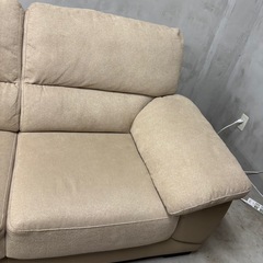 ニトリ WALL3ソファ ベージュ 3人がけの画像