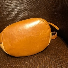 HIRAMEKI バッグ　ヌメ革　ナチュラルの画像