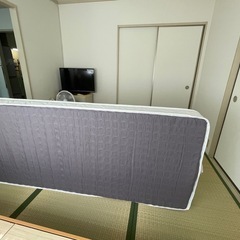お盆休みのみ値下げ中！【新品】シングルマットレス コイル429個 厚み20cm ポケットコイルマットレス 　ベッドマットレス の画像