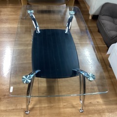 ガラスセンターテーブル【町田市再生家具】　251192の画像