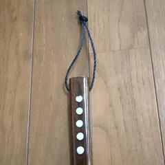 木製 靴べら ストラップ付き【引き取り限定】の画像