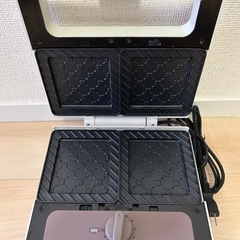 アイリスオーヤマ IMS-902-W ホワイト [マルチサンドメーカーダブルサイズ] の画像