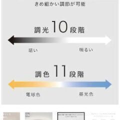 ニトリ  12畳用LEDシーリングライト(YP001 ダークブラウン)の画像