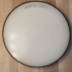 ニトリ  12畳用LEDシーリングライト(YP001 ダークブラウン)の画像