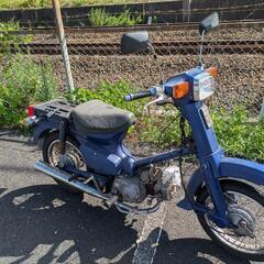 スーパーカブ70 Ｃ70  部品取り　レストアベース　ホイールはリトルカブ　値下げなしの画像
