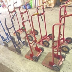 ボンベ用台車　ボンベキャリー　荷運び　運搬　1台  ※残り8台の画像