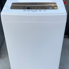 【RKGSE-337】特価！アイリスオーヤマ/5kg/全自動洗濯機/IAW-T502EN/中古/分解清掃済/2020年製/当社より近隣地域無料配達の画像
