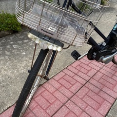 Panasonic 電動アシスト自転車　27インチ　2013年式　充電器付きの画像
