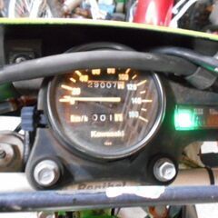 KDX200SR実働書付きチャンバー付きボロ林道入門でも2スト、引取り限定になります。の画像