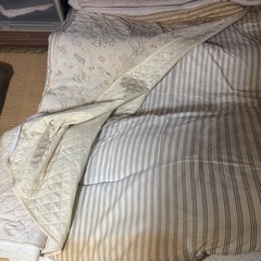 洗ってない汚い布団の画像