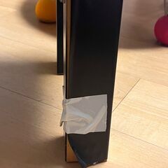 LACK ラック テレビ台, ブラック, 90x26x45 cmの画像
