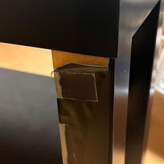 LACK ラック テレビ台, ブラック, 90x26x45 cmの画像