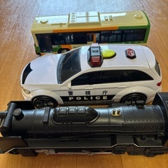 都営バス 汽車 パトカーの画像