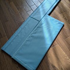 美品☆IKEA SKUBB スクッブ 仕切り付き収納ボックス＆正方形ボックスのセット ターコイズ の画像