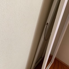 スタンドミラー　ホワイトの画像