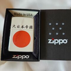 Zippo ジッポー 超レア！ 世界に一つだけ！ 大日本帝国　日の丸 新品未使用の画像