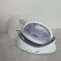 【Panasonic】パナソニック コードレススチームアイロン NI-WL405 2020年製 ホワイト カルル 動作確認済 スチームアイロン Y1868の画像