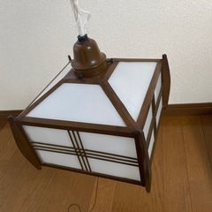 アンティーク　電笠　ガラスシェード　照明の画像