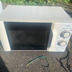 電子レンジ　２つ　あげますの画像