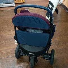 0720-115 三輪ベビーカー　Aprica スムーヴ スマートブレーキの画像