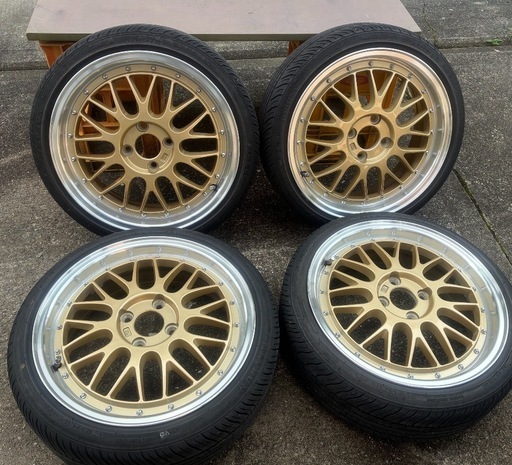 極美品】ステルスレーシング ME02 軽四用 16in/幅広リム6.0J