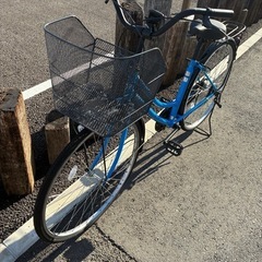 自転車27インチ　ママチャリ(美品)の画像