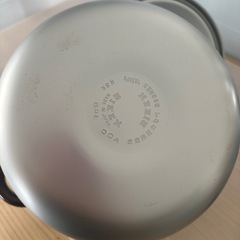 RIKEN 家庭用圧力鍋　RSK-60 リケン　理研　両手鍋　6L 美品の画像