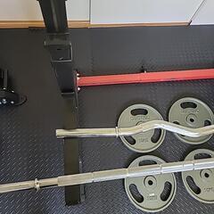 バーベルスタンド　バーベル　EZバー　筋トレ　トレーニング　の画像